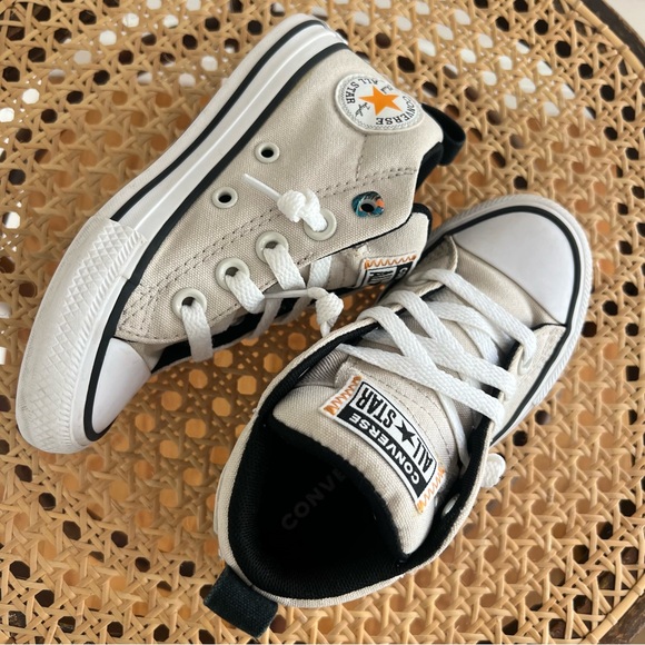 Converse Kids Junior Sneakers CTAS Street Mid Size 11 - Picture 1 of 13